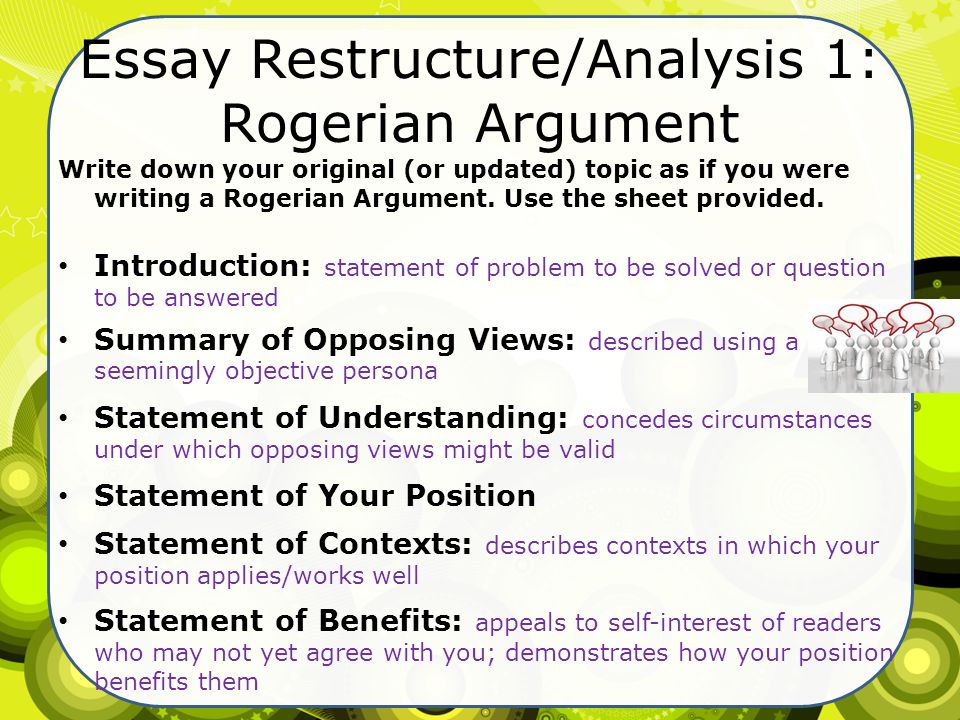 What is Rogerian Argument? (Kiefer)